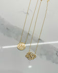 Water Resistant Monogram Pendant in Script