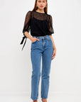 Lucinda Lace Embroidered Top