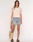 Caron Lace Sleeve Top