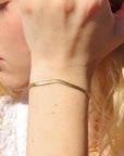 Herringbone Chain - Gold
