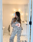 Pajama Set - Cheetah
