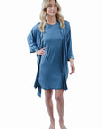 Bamboo You Robe w/Attached Sash