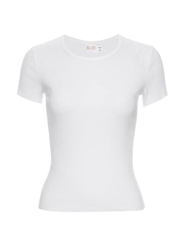 Billy Fitted Scoop Neck Tee