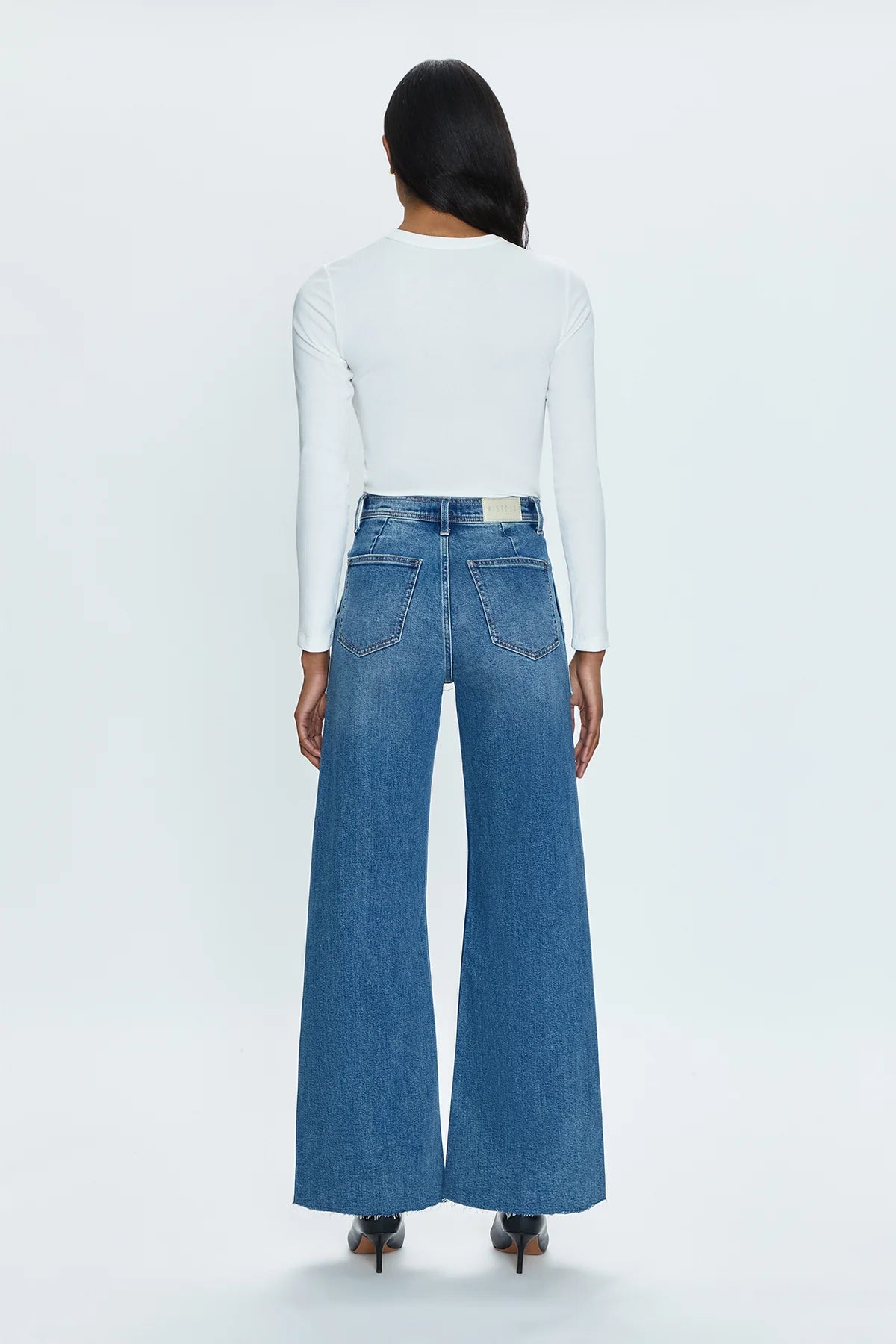 Pistola Penny Utility High Rise Wide Leg in Canal – SANITY