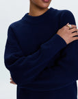 Pistola Eve Sweater in Navy