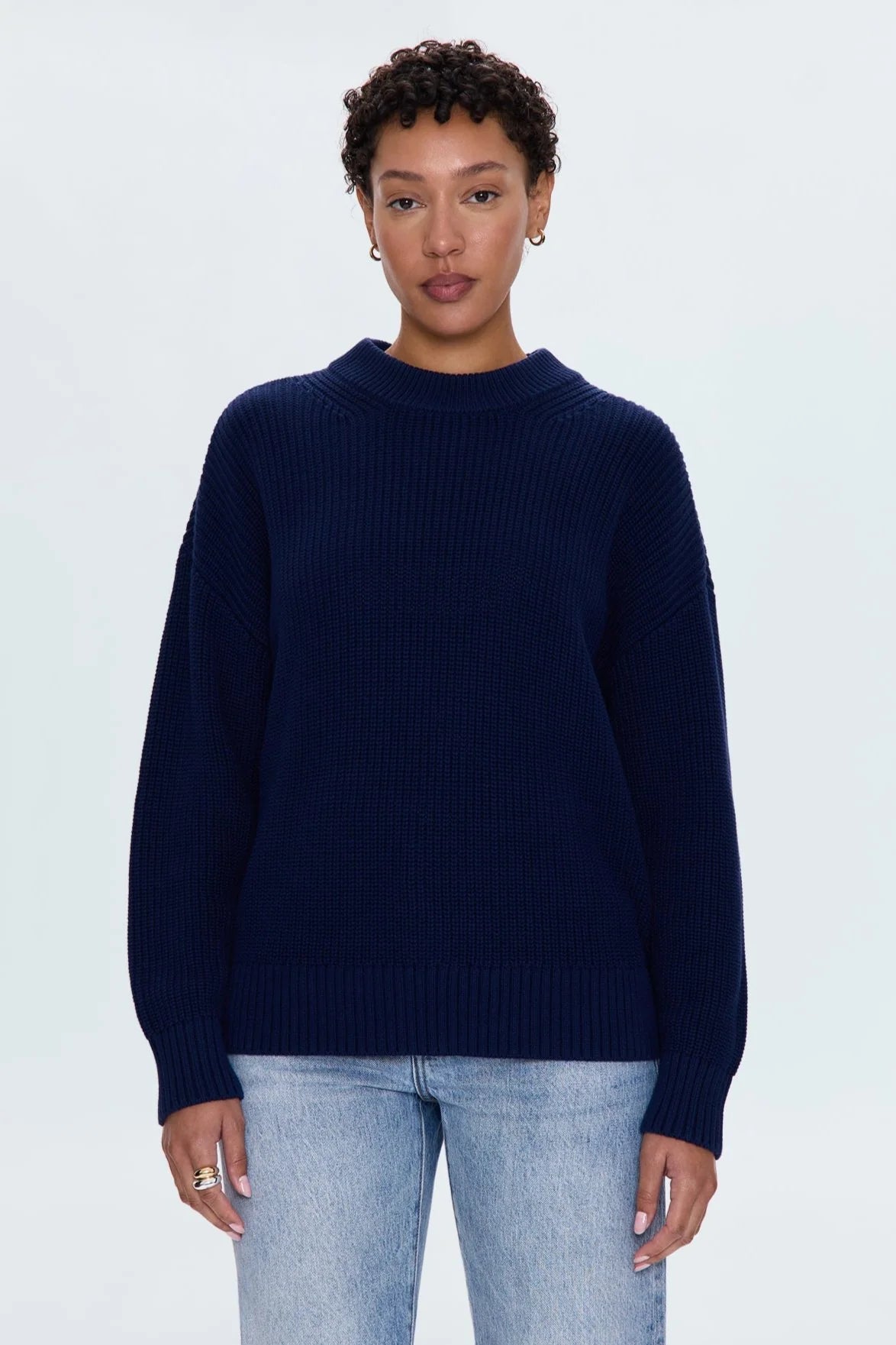 Pistola Eve Sweater in Navy – SANITY