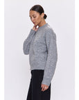 Pistola Aura Sweater in Charcoal Diamonte