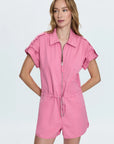 PISTOLA The Meg Romper in Flamingo
