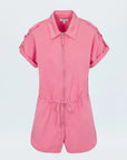 PISTOLA The Meg Romper in Flamingo