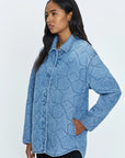 Pistola Alyssa Oversized Quilted Shacket