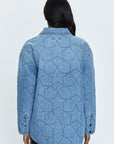 Pistola Alyssa Oversized Quilted Shacket
