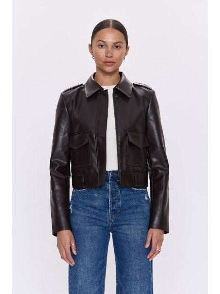 Pistola Bex Shrunken Jacket in French Roast – SANITY