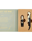 Wine Serving Set Book Box - Just Add Wine
