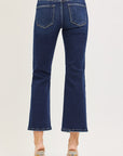 Nova Cropped Jean- Deep Blue