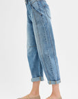 Meg Double Roll Barrel Jean