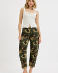 Getty Camo Barrel Jean
