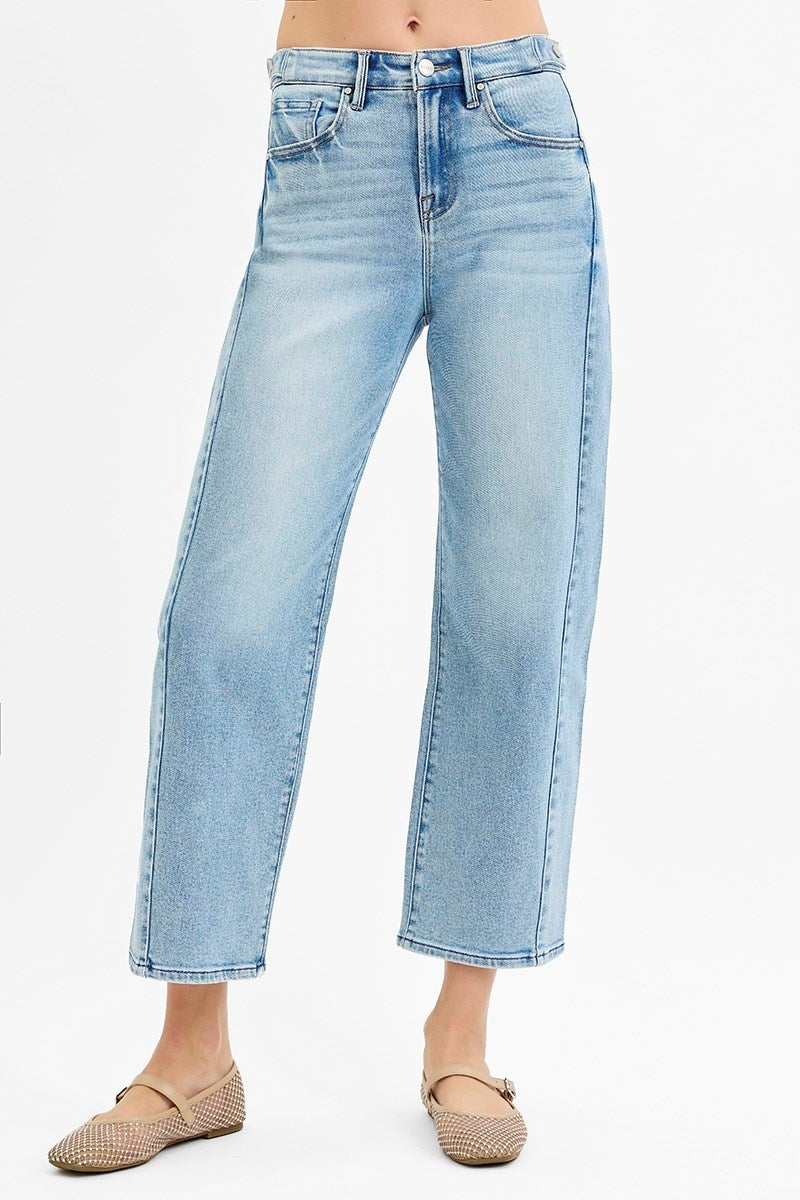 Sally High Rise Crop Jean