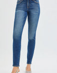 Maya Mid Rise Skinny Jeans