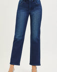 Ella Straight Leg Jean- Dark Wash