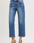 Riley Crop Straight Jean