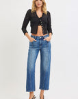 Riley Crop Straight Jean