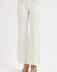 Dria Cream Wide Leg Jean