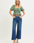 Jaz High Rise Crop Jean