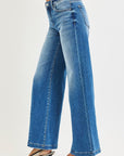 Keli Creased Line Flared Jean