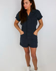 Pistola Parker Romper in Fade to Black