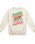 Dancer Prancer Vixen Tequila Vodka Sweatshirt