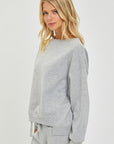 Thea Step Hem Sweatshirt