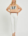 Ivory Straight Jean