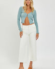 Gracie Crop Cream Jean