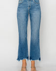 Madden Crop Fray Flare Jean