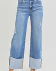 Jess Wide Cuff Jean