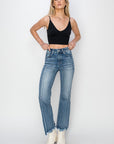 Sila Distressed Hem Jean