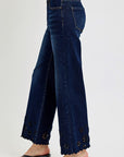 Floral Cutout Detail Jean