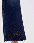 Floral Cutout Detail Jean