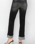 Jessica Cuffed Jean in Black