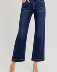 Crystal High Rise Cropped Jeans