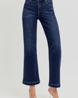 Crystal High Rise Cropped Jeans