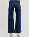 Crystal High Rise Cropped Jeans