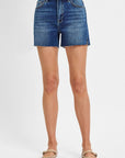 Brynne Cut Hem Short Dark