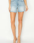 Brynne Cut Hem Short Light