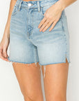Brynne Cut Hem Short Light