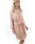 Bamboo You Robe w/Attached Sash