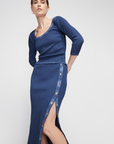 Cala Button Up Skirt