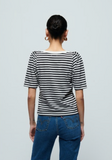 Deanna Stripe Envelope T-Shirt