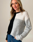 Joanna Color Block Sweater