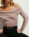 Nation Ltd Mika Off Shoulder Top